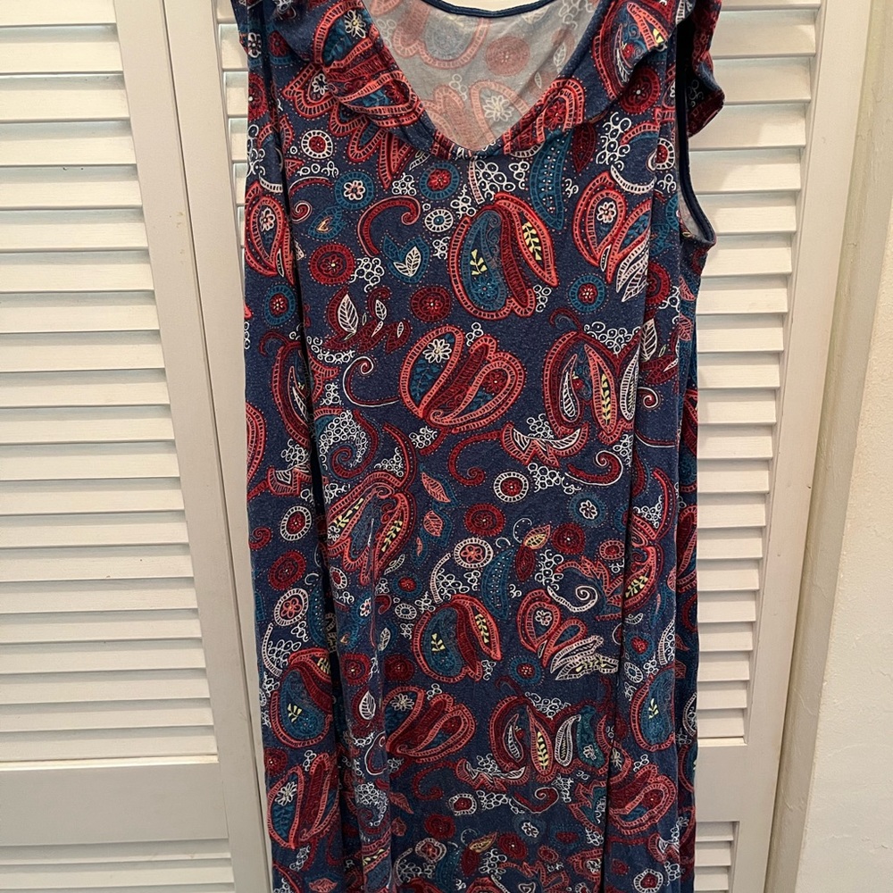 Loft Ruffled Sleeve Dress!